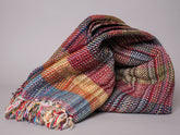 Plaid khadi en laine recyclé